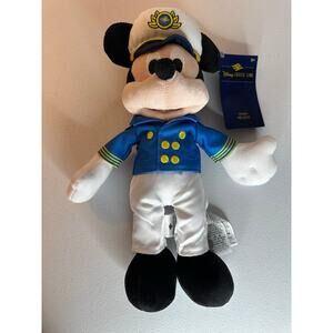 Disney Cruise Line Captain Mickey Mouse Plush